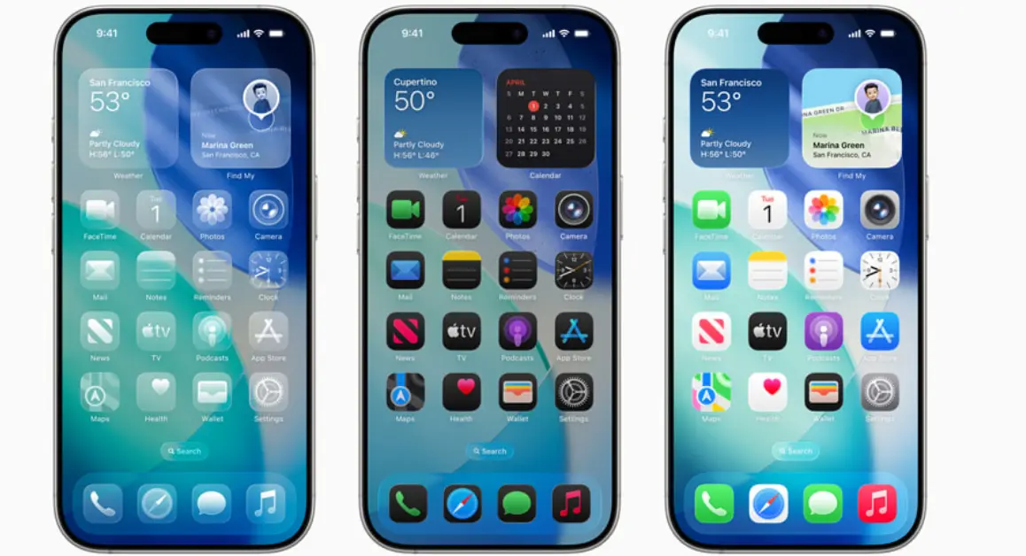 интерфейс iOS 26